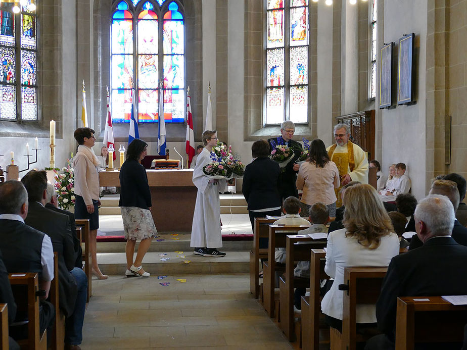 Feier der 1. Heiligen Kommunion in Sankt Crescentius (Foto: Karl-Franz Thiede)